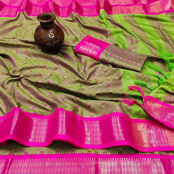 Mihira 39 New Exclusive Wear Cotton Silk Fancy Saree Collection